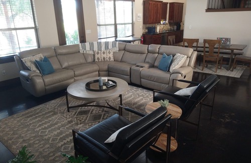 Kingsland House | Top Rated Pet-Friendly Lake LBJ Cove Oasis:Pool, Hot Tub, Kayaks, FirePit & More