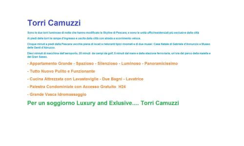 Pescara Apartment | Torri Camuzzi Exclusive Luxury Apartment