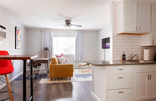 Tower Grove East Apartment | Tower Grove Bauhaus Beauty Near STL Attractions and Hospitals