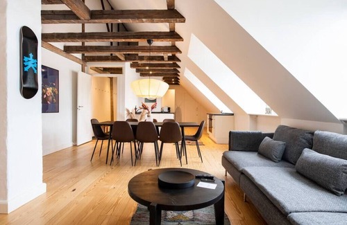 Copenhagen City Centre Apartment | Town Hall penthouse by Daniel & Jacob's