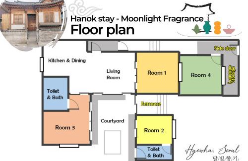Hyehwa Villa | Traditional family Hanok, Moonlight Fragrance