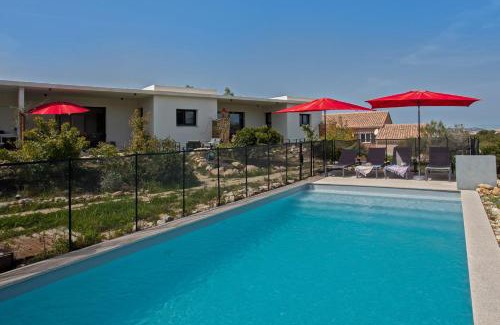 Calenzana Apartment | Tramontana quiet place 7 min from beach swimming pool bbq