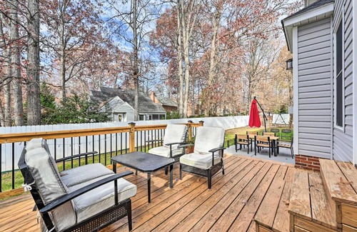 Greensboro House | Tranquil Greensboro Home with Fire Pit!