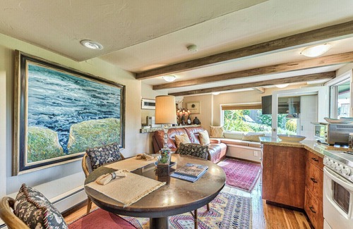 Hatton Fields Apartment | Tranquil Tuckaway w/Ocean/Pt Lobos views,1200sqft patio, firepit, pet friendly!