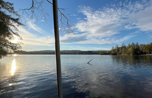 Hartland Ski Chalet | Tranquil Waterfront A-Frame Chalet! Endless fun swimming, kayaking and more!