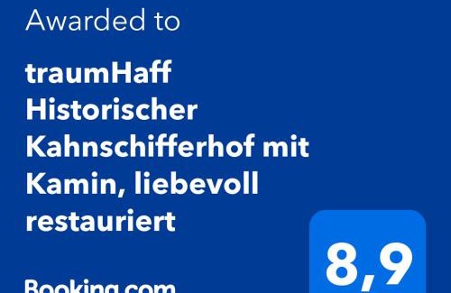 Vogelsang-Warsin House | traumHaff Historischer Kahnschifferhof mit Kamin, liebevoll restauriert