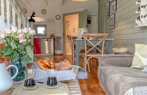 Luckow House | traumHaff® Cozy house of the boatmen, private NORDICSPA, fireplace, rowing boat
