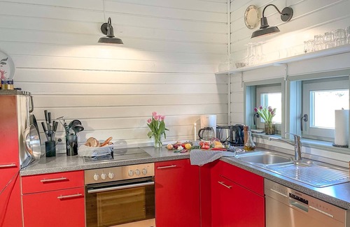 Luckow House | traumHaff® Cozy house of the boatmen, private NORDICSPA, fireplace, rowing boat