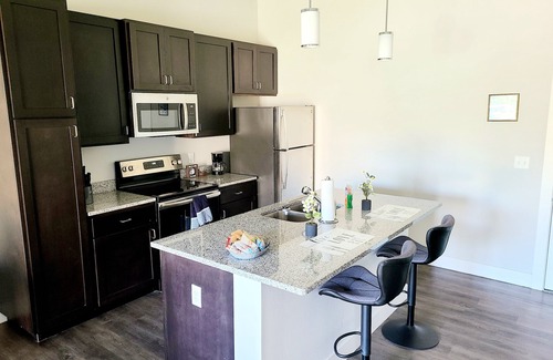 Central West End Apartment | Traveler's Retreat- King Suite w/Patio (224)