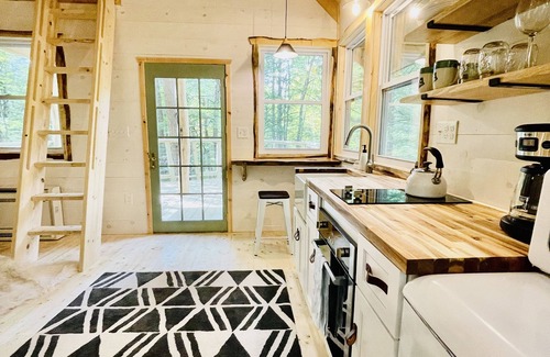Bryant Pond Cabin | Treehouse With Hot Tub Close to Sunday River!