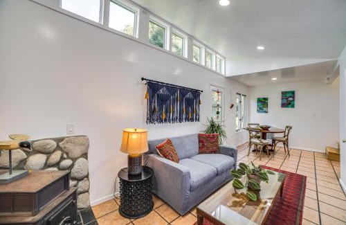 Fernwood House | Treetop Topanga Cabin with Deck and Mountain Views!