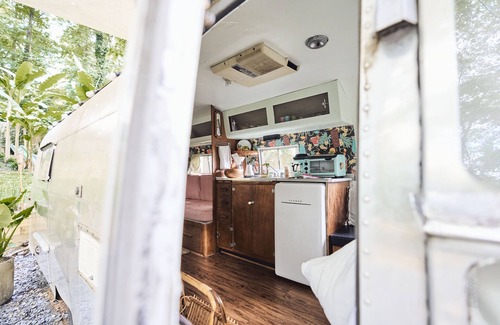 DeKalb County House | Tropical Airstream Oasis with Sauna, pool and Hot-tubl!