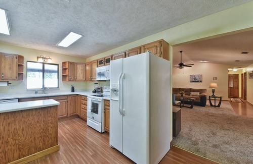 Fort King District House | Tropical Pool Home in SE Ocala! Air Hockey, Foosball, Brand New Kitchen & Floors