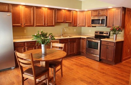 Naples Cabin | True Log Cabin Living at Bristol Mountain - Cabin Culture Unit A