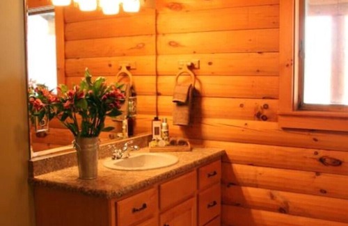 Naples Cabin | True Log Cabin Living at Bristol Mountain - Cabin Culture UNIT B