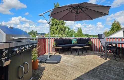 Wehrda Apartment | Tucan - Rooftop Terrace with View, BBQ, PS4+Stream