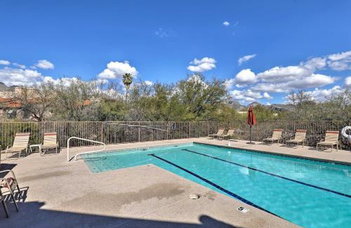 Ventana De Sabino Villas House | Tucson Area House with Pool Access and Mountain Views!