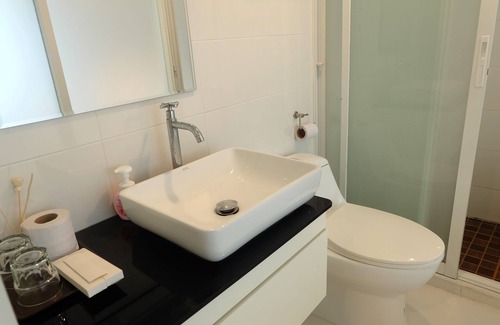 Ratchadaphisek Apartment | Twin Room at Ratchada/Theme park/MRT for 2 people
