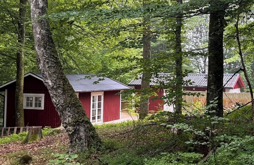 Hastveda House | Two beautiful smaller houses with boat in a natural setting on Lursjön