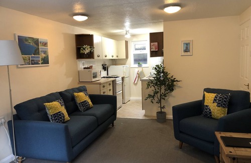 Barbrook Apartment | Two bed Appt. 10 minutes walk to Lynton . Riverside location. EV charge point