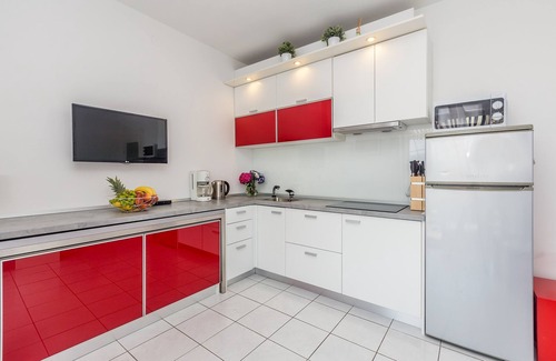 Silo Apartment | Two bedroom apartment with terrace and sea view Šilo, Krk (A-18691-a)