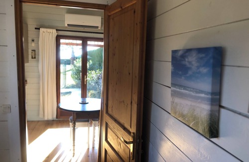 Saint Pierre de Feric Ski Chalet | Two-bedroom apartment in the heights of Nice: Small chalet with private garden.