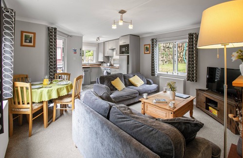 Barbrook Cabin | Two bedroom lodge within walking distance of Lynton Centre. Free fishing onsite