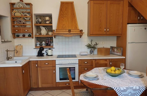 Steniai Cottage | Two levels traditional stone cottage villa