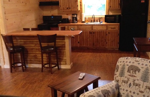 Mammoth Cave Cabin | Two miles from Mammoth Cave National Park, 1300 sq ft cabin, hot tub, disc golf
