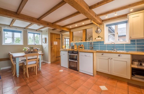 Pembridge House | Two properties next door to each other with a games room, hot tub and bicycles