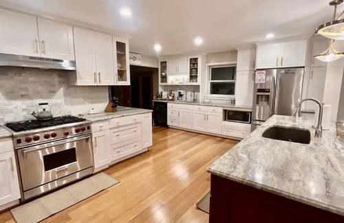 Fairport House | Ultimate Family Retreat:10-Acre, Heated Pool, Hot Tub & More