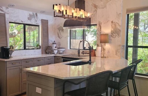 Comanche Trail House | Unbelievable 3 1/2 story Modern Cabin with Lake View