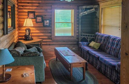 Henryville House | Underwood Home with 40 Acres Fire Pit, Private Lake