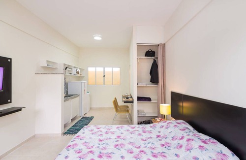 Vila Jaguara Apartment | Unidade Cama de Casal - Studio Ana Laura