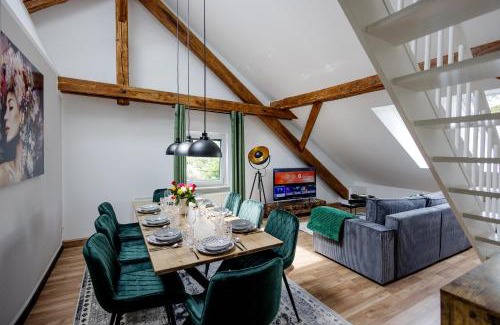 Munchen District Apartment | UNiQE I 115qm I 3 Schlafzimmer I Nähe Messe