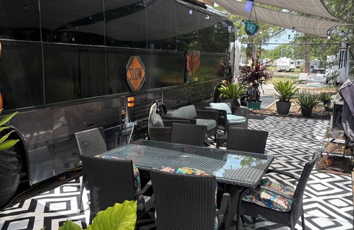Clermont Villa | Unique Adventure Awaits in This Custom Tour Bus Conversion!