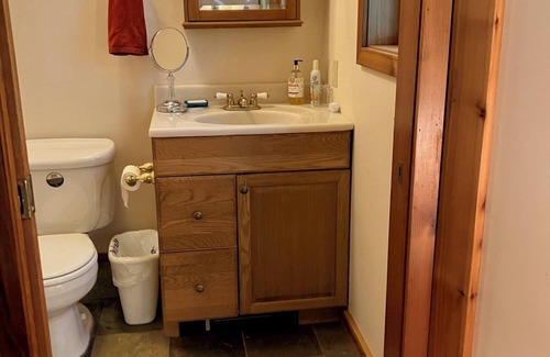 Beaver Island Bed & Breakfast | Unique, Attractive Hexagon Cedar Lodge in the Woods