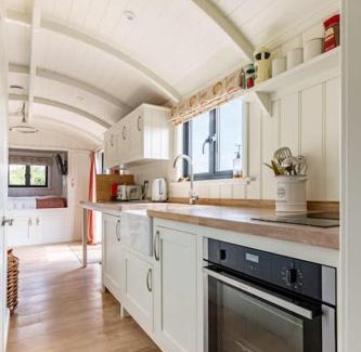 Nolton House | Unique Double Shepherd's Hut Hideaway - Pembrokeshire