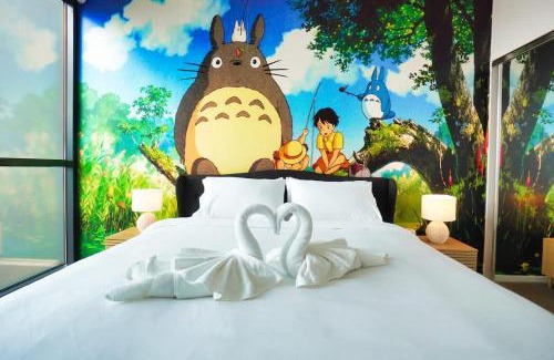 Adelaide Central Business District Apartment | Unique Ghibli Theme Apt-Pool-Gym-Sauna-Steam Room