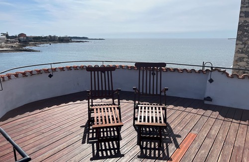 Umag House | unique historical STONE TOWER DIRECTLY BY THE SEA! carefully restored