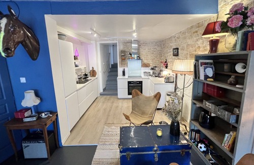 Verteuil-sur-Charente House | unique house right in center, next to river | beautiful castle-view from jacuzzi