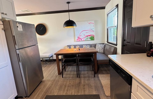 Biddleville House | Unique, professionally designed amenity-rich 2-bedroom townhome in Uptown CLTn