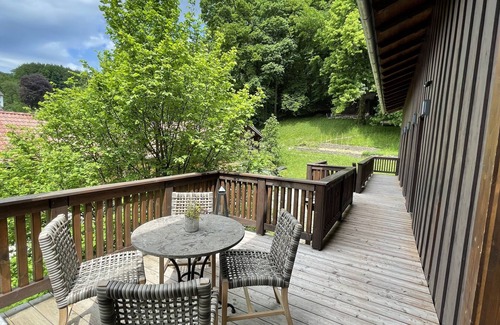 Marquartstein Apartment | Unique, quiet vacation apartment on two floors for 4 people