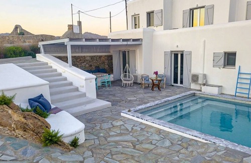 Tourlos Villa | Unique Sea View Mykonos Villa