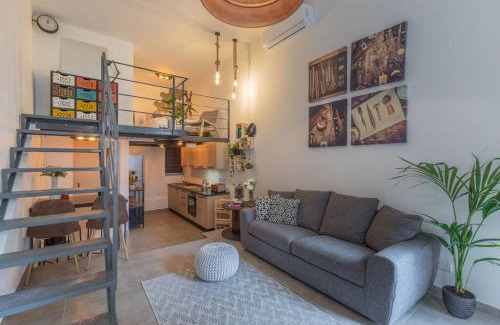 Hamrun Apartment | Unique studio loft, walking distance to Valletta