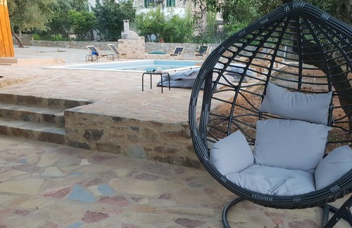 Xifias House | Unique Villa with large Garden and Private Pool with views of Monemvasia Castle