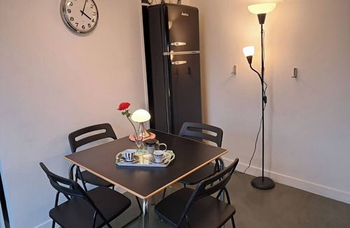 Saint-Thomas-d'Aquin Apartment | Unit018 Saint Germain Saints Pères Air-conditioned, balcony, Eiffel Tower view.