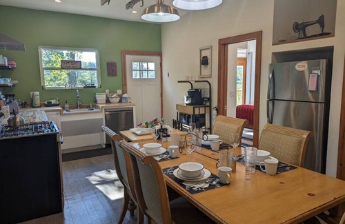 Hurleyville House | Universally Accessible Agrihood Farmhouse Hiking/Fireplace/Getaway