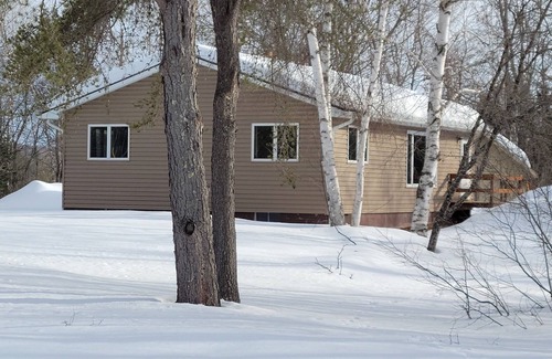 Bruce Crossing House | Updated. Direct access to snowmobile/ORV trail. Short walk to store, bars/cafe'