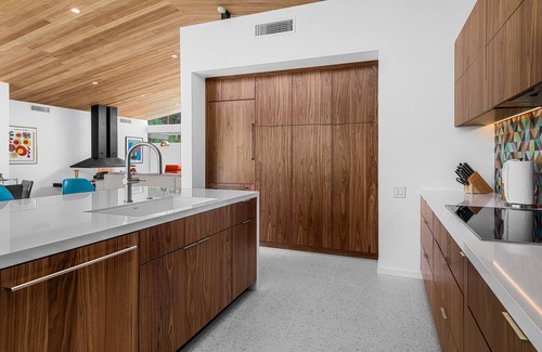 Deep Well Ranch House | Updated Mid-Century with Pool/Spa, Firepit, Outdoor Shower and Mountain Views